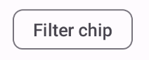 Un chip de filtro sin seleccionar, sin marcas y con un fondo de plan.
